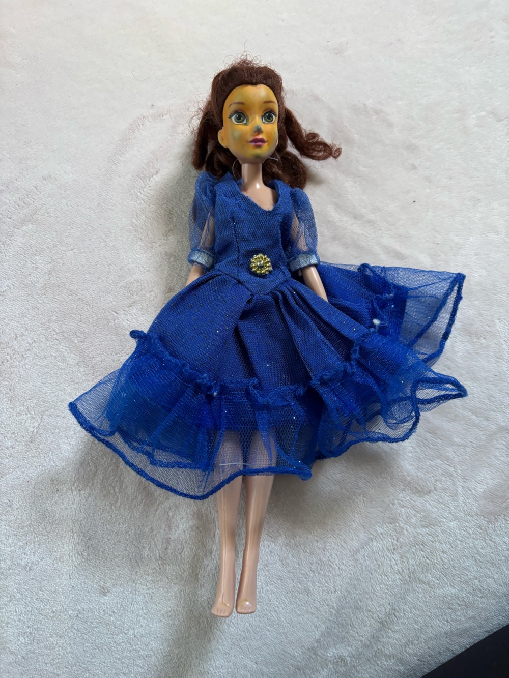 Barbie Blue Sparkle Party Dress Doll